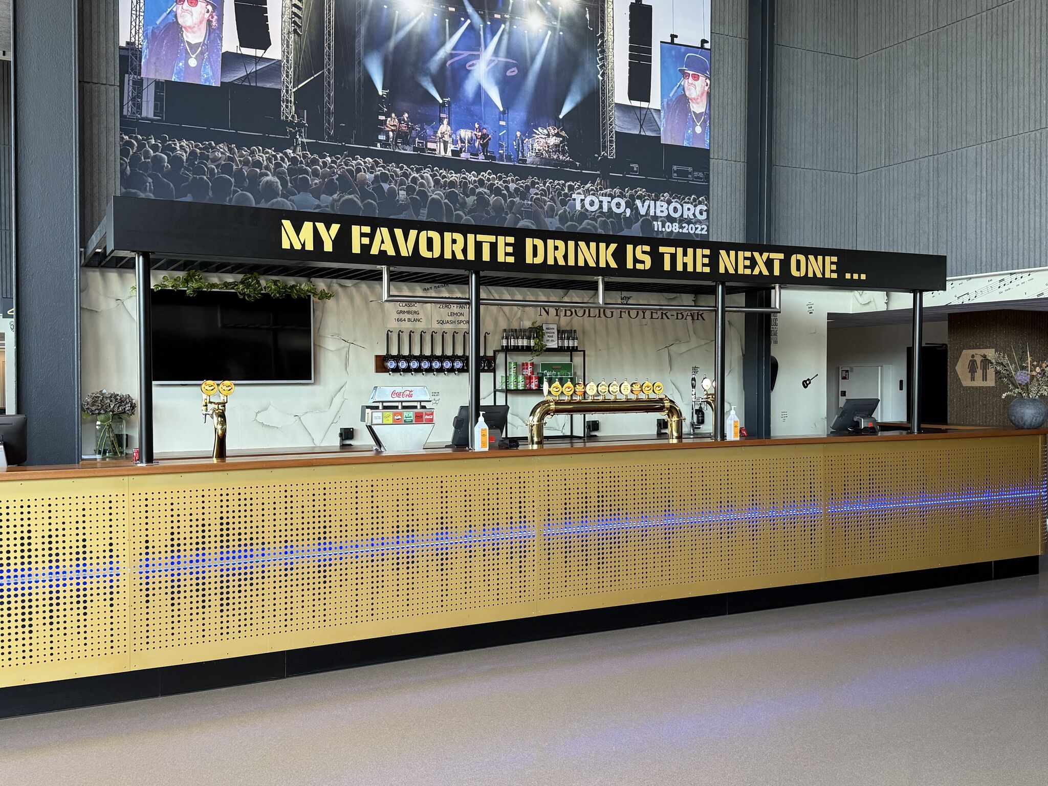 Folie til skilte i Tinghallen