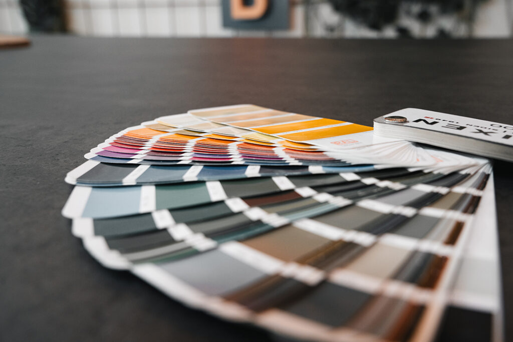 Farve palette til skilte