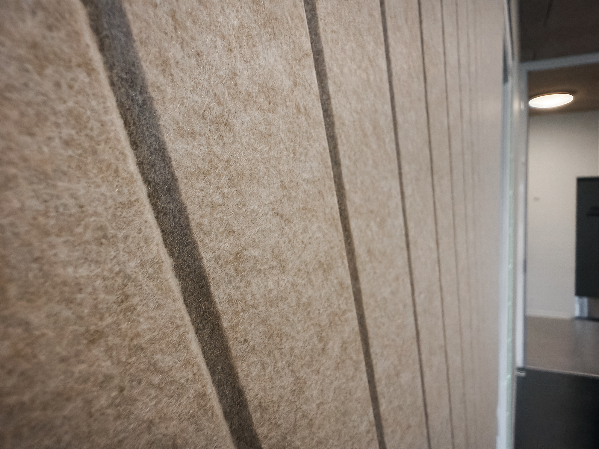 close up af Akustikpaneler