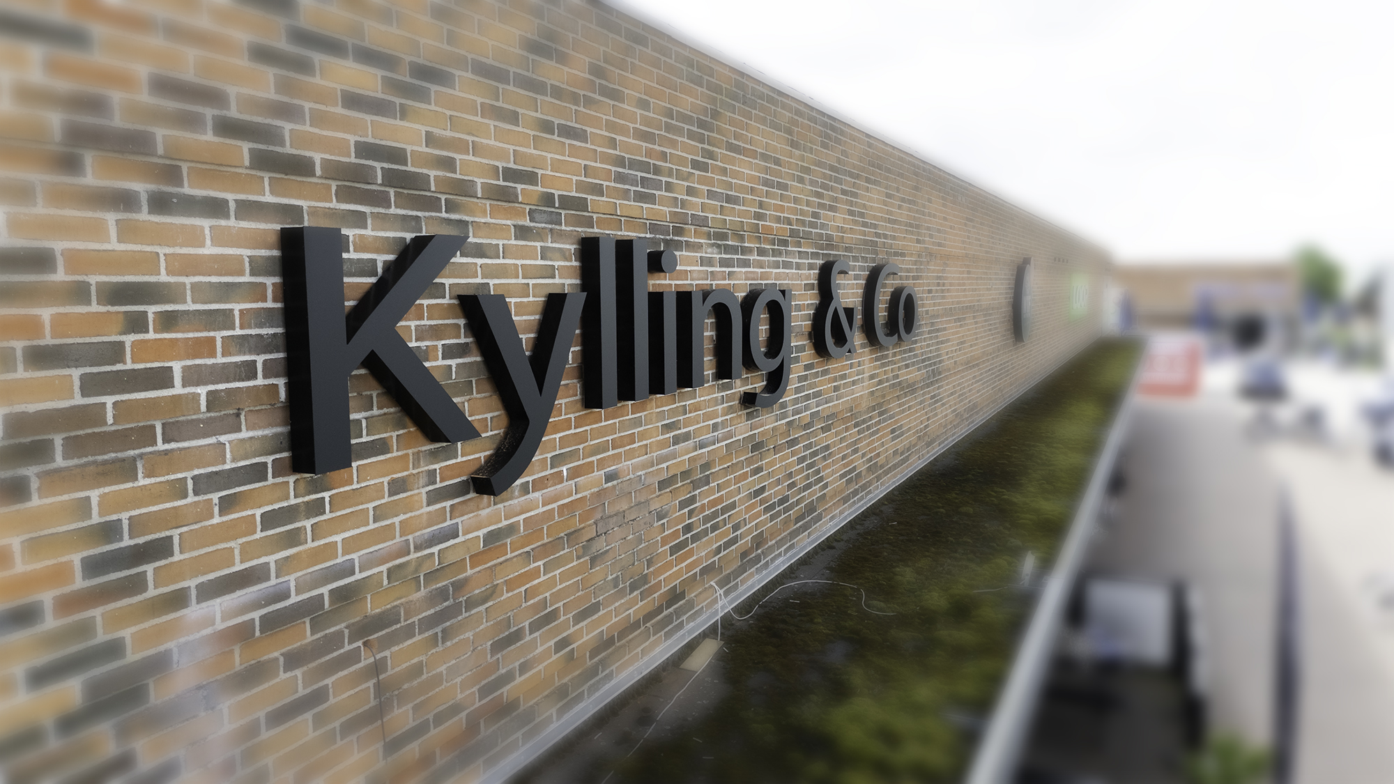 Facadeskilt til Kylling & Co.