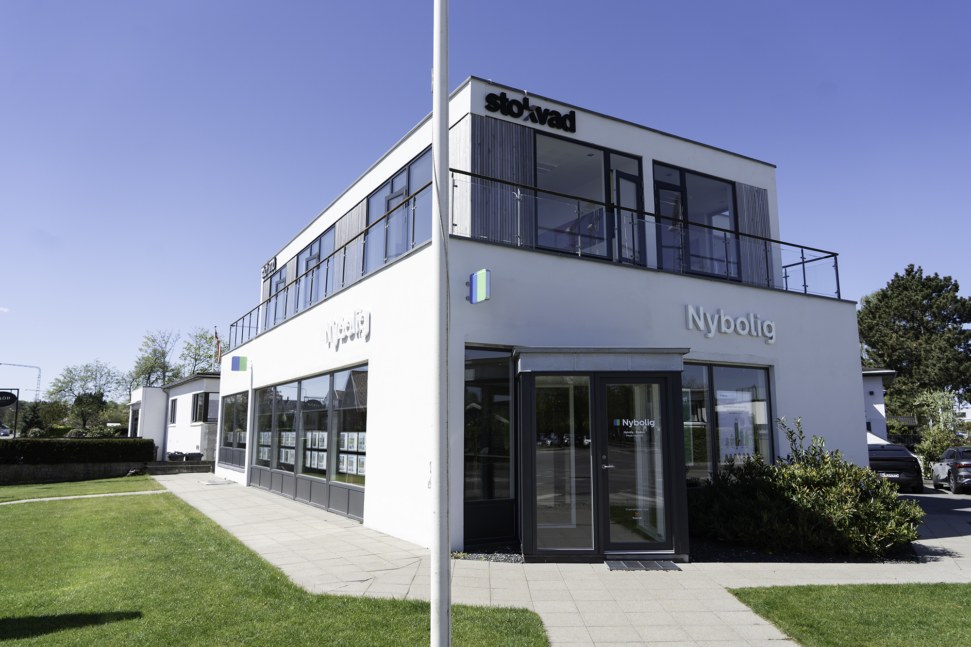 Nybolig Risskov facadeskilte