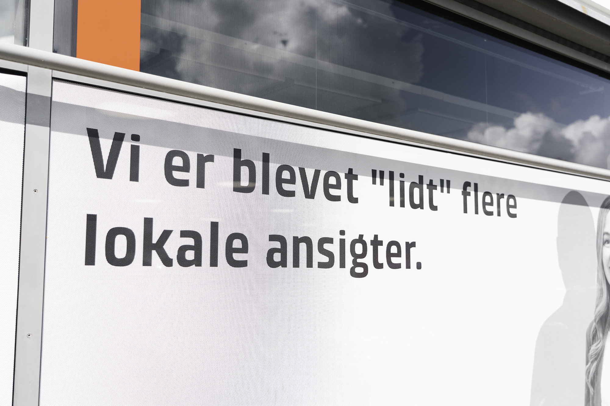 perforeret folie som branding
